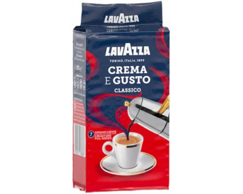 Кава мелена Lavazza Crema  e gusto 250г Classic