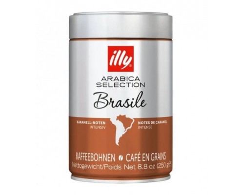 Кава зернова Illy monoarabica BRAZIL  250г ЖБ