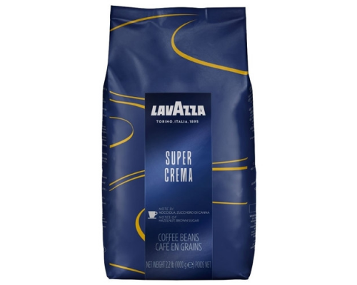 Кава в зернах Lavazza Super Crema   1кг