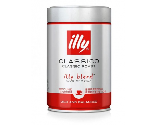 Кава мелена Illy classico 250г ЖБ