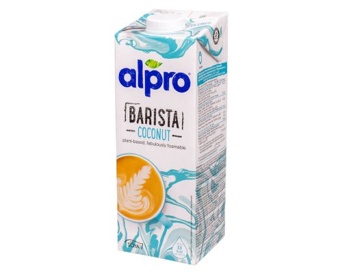 Рослинне молоко ALPRO Barista кокос 1л 12шт/уп Рослинне молоко ALPRO Barista кокос 1л 12шт/уп
