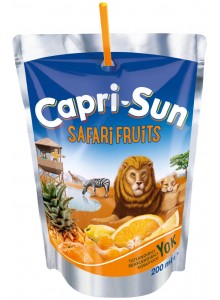 Сік Capri-sun 200ml  Safari Fruits 10шт/уп