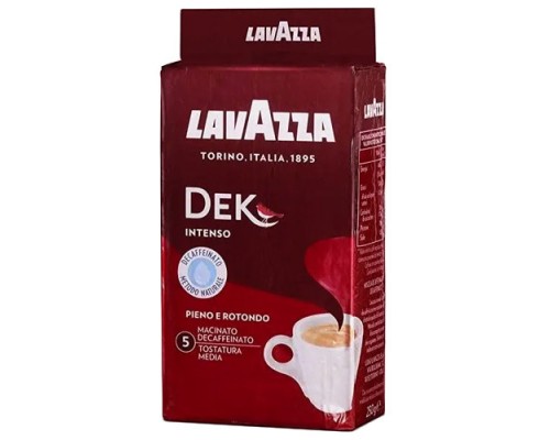 Кава мелена Lavazza Dek ІNTENSO мелен. 250г Кава мелена Lavazza Dek ІNTENSO мелен. 250г