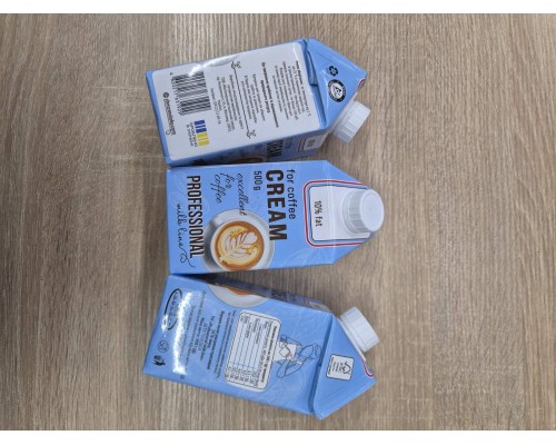 Вершки ЖМЗ 10% 0.5л   18шт/уп