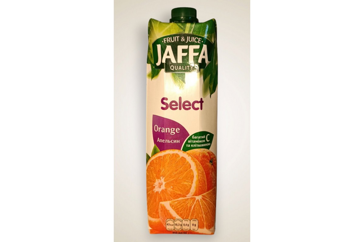 Сік 1.0 JAFFA апельсин 12шт/уп