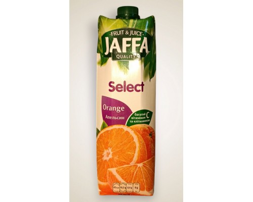 Сік 1.0 JAFFA апельсин 12шт/уп Сік 1.0 JAFFA апельсин 12шт/уп