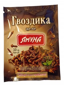 Спеціі Гвоздика 10гр 50шт/ящ