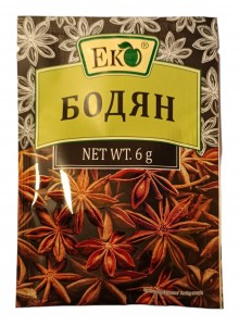 Спеціі Бадьян 6гр 25шт/ящ
