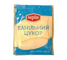 Цукор ванільний 10гр  58шт/уп