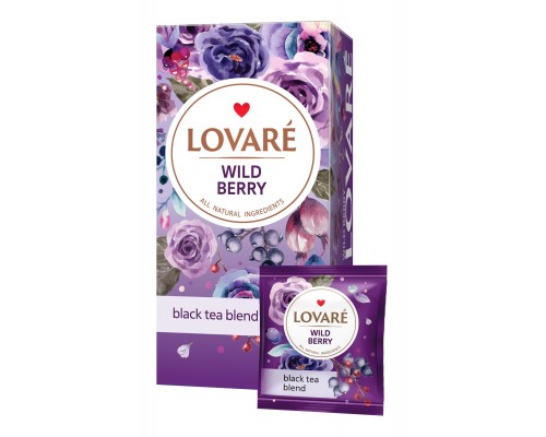 Чай Тм Lovare Wild berry 24пак   12шт/ящ