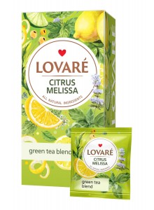 Чай Тм Lovare Цітрус меліса 24пак   12шт/ящ
