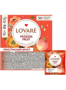 Чай Lovare  Плод страсти пакетований 50шт /уп   10/ящ
