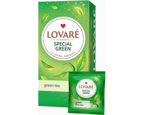 Чай Тм Lovare Special Green 24пак   12шт/ящ