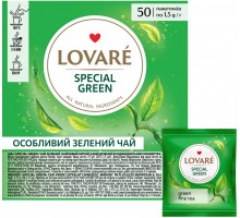 Чай Lovare Зелений  пакетований 50шт /уп   10/ящ