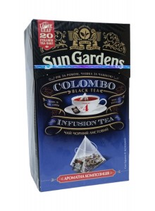 Чай Sun Gardens пірамід 25пак КОЛОМБО