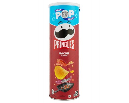 Чіпси Pringles Bacon 1/19