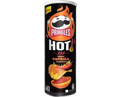 Чіпси Pringles Fiery Paprika 1/19